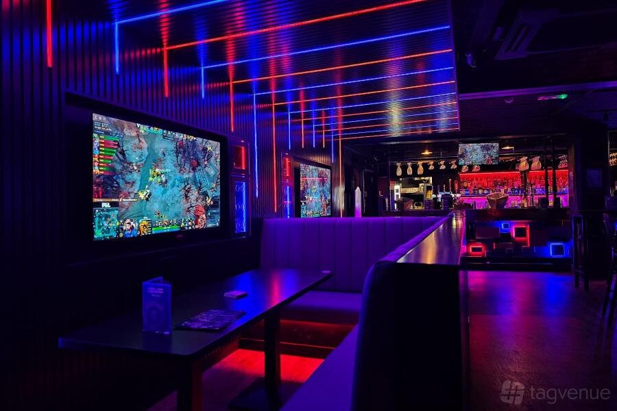 Basement Bar & Gaming Booths Basement Bar & Gaming Booths