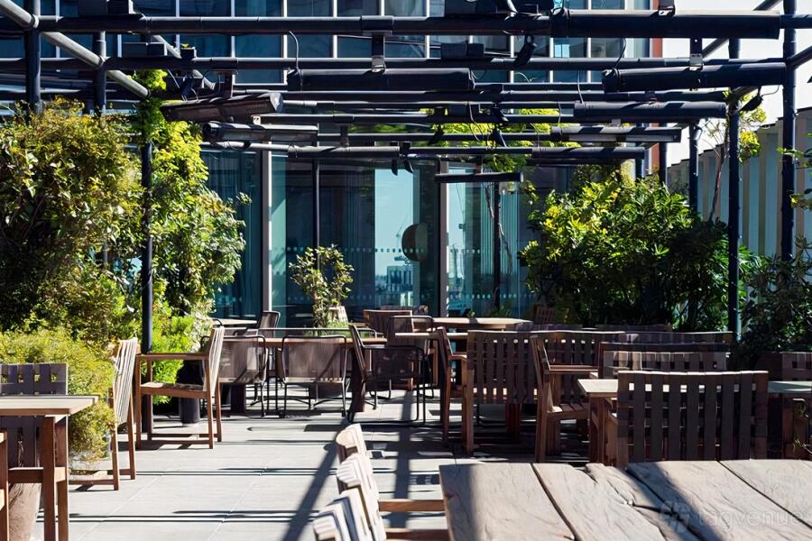 Outdoor Dining at Kokin Restaurant