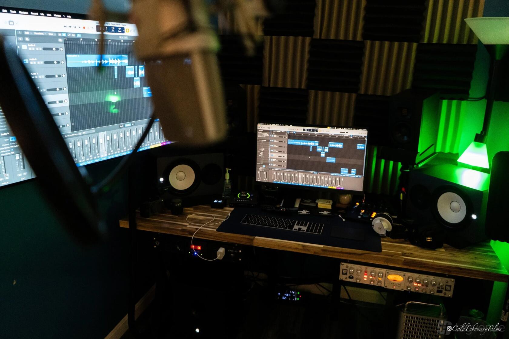 Pro Recording Setup Pro Audio Recording Studio - Cold February Films - Event Venue Rental ...
