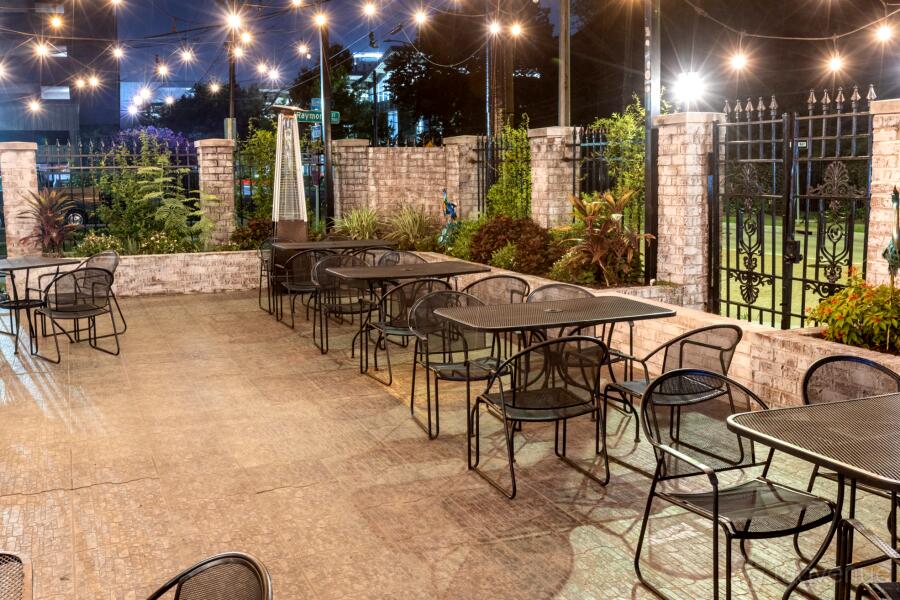 Exterior Patio at Good God, Nadine's