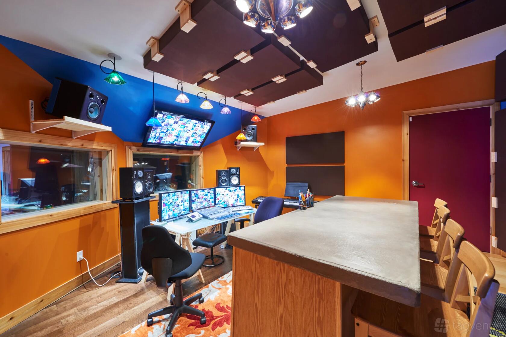 Control Room at Imagine Sound Studios at Imagine Sound Studios