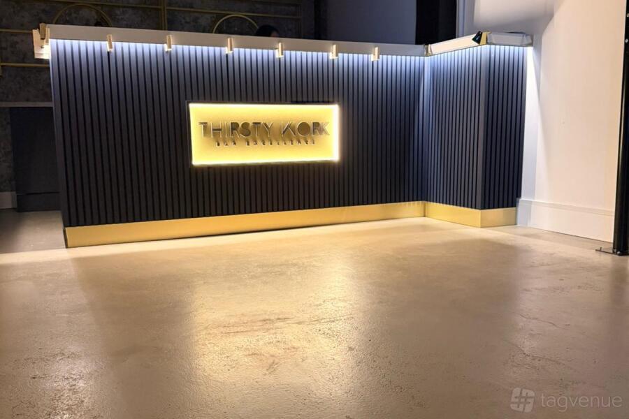 What Is Ribbed Signage Thirsty Work Bars Venue Hire in Watford | Photos & Prices