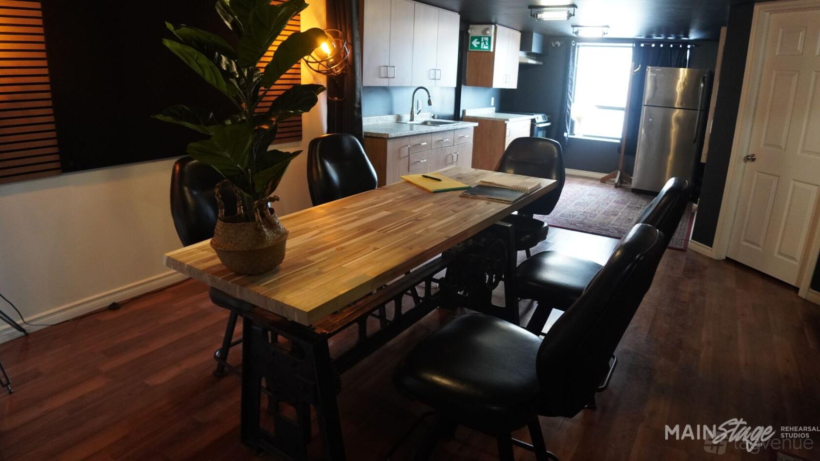 Meeting Room at Main Stage Rehearsal Studios at Hamilton’s premier music venue!