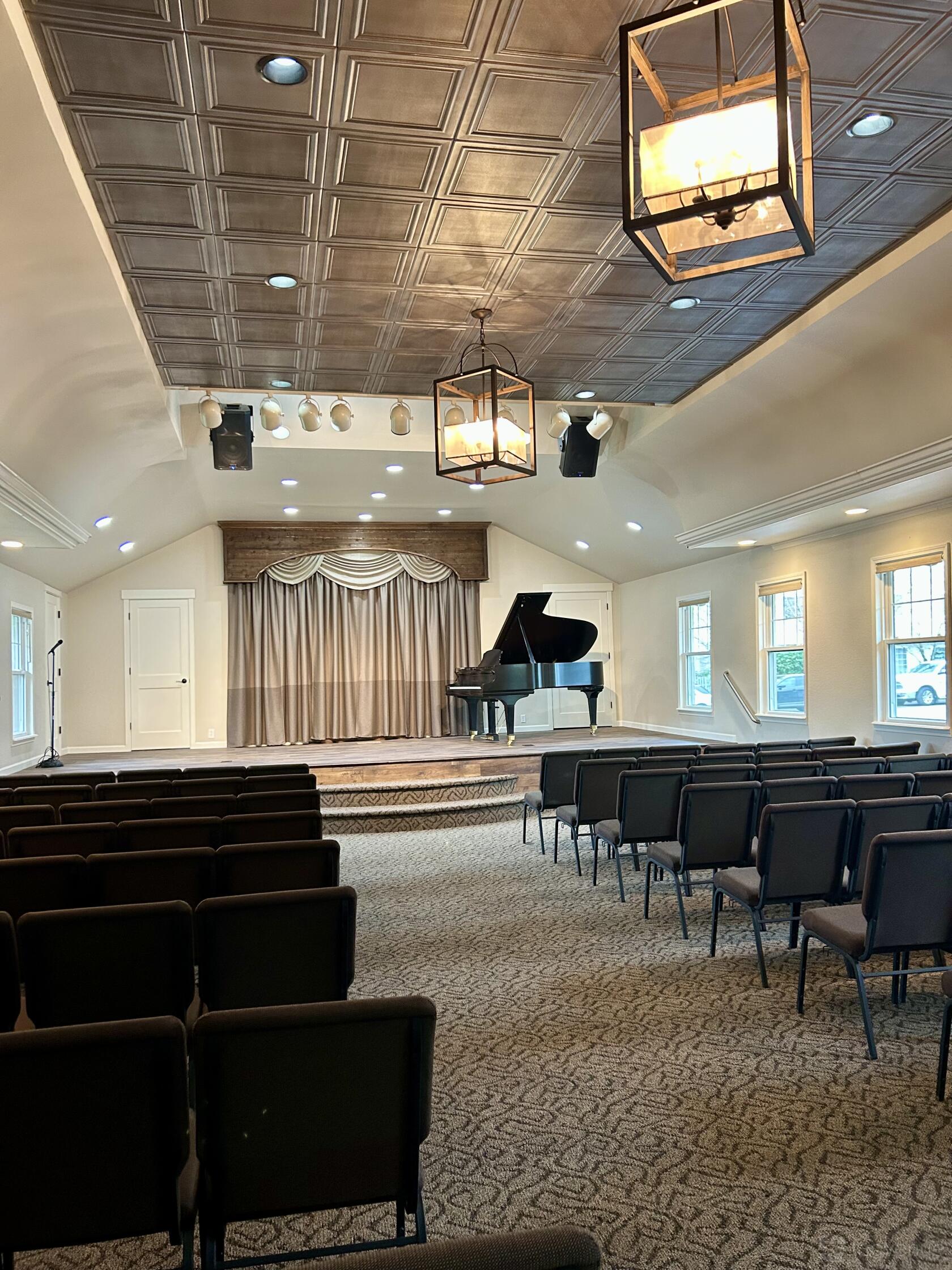 Baugh Performance Hall Performance Hall - Fleming Arts Center - Event Venue Rental - Tagvenue.com