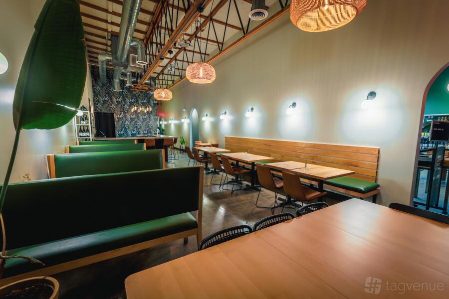 Dining Area Native Native Fields Venue Rental in Los Angeles, CA | Photos & Prices
