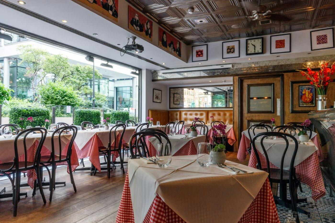 Front Restaurant + Terrace - Galvin Bistrot & Bar - Event Venue Hire ...