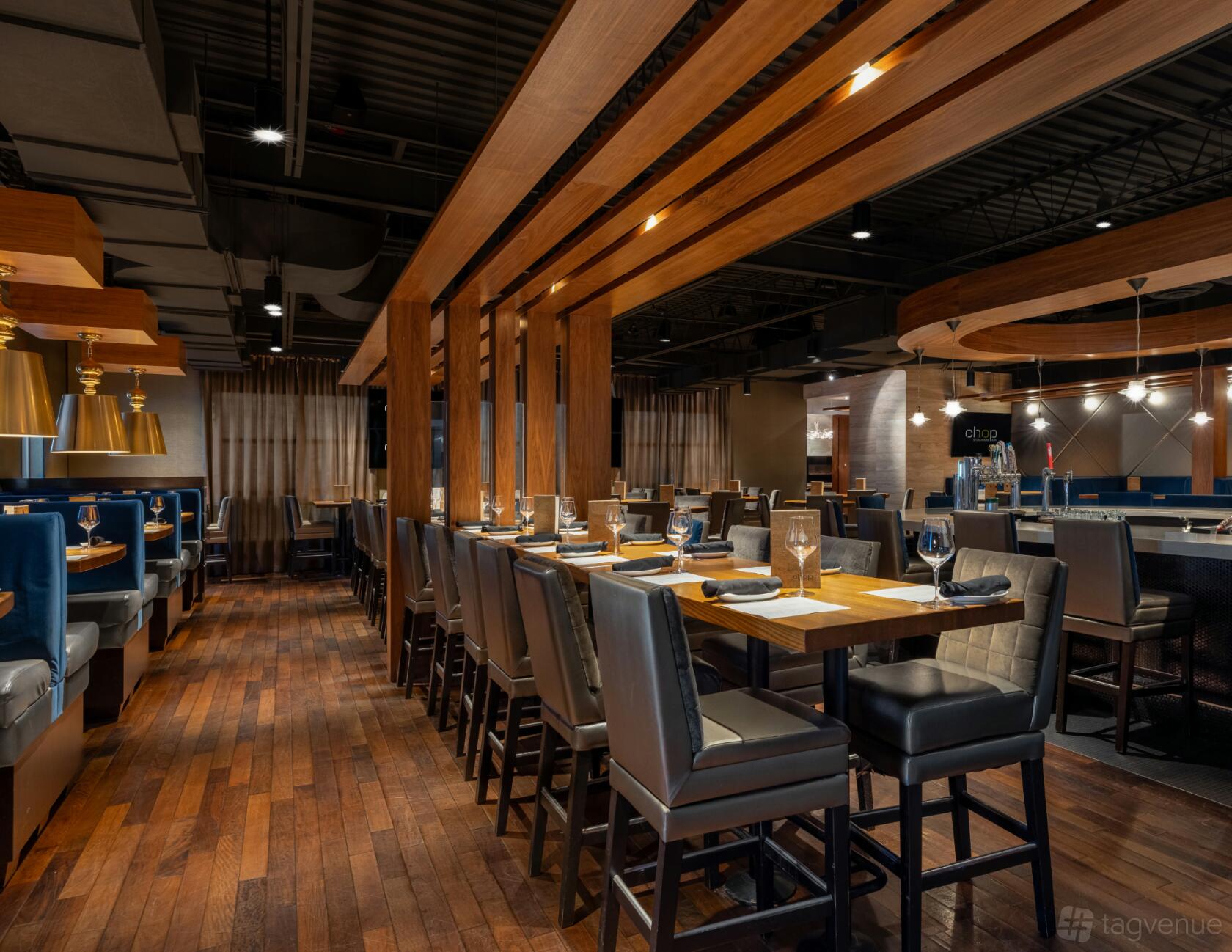 PARTIAL LOUNGE at Chop Steakhouse & Bar - Toronto Airport at Chop Steakhouse & Bar - Toronto Airport