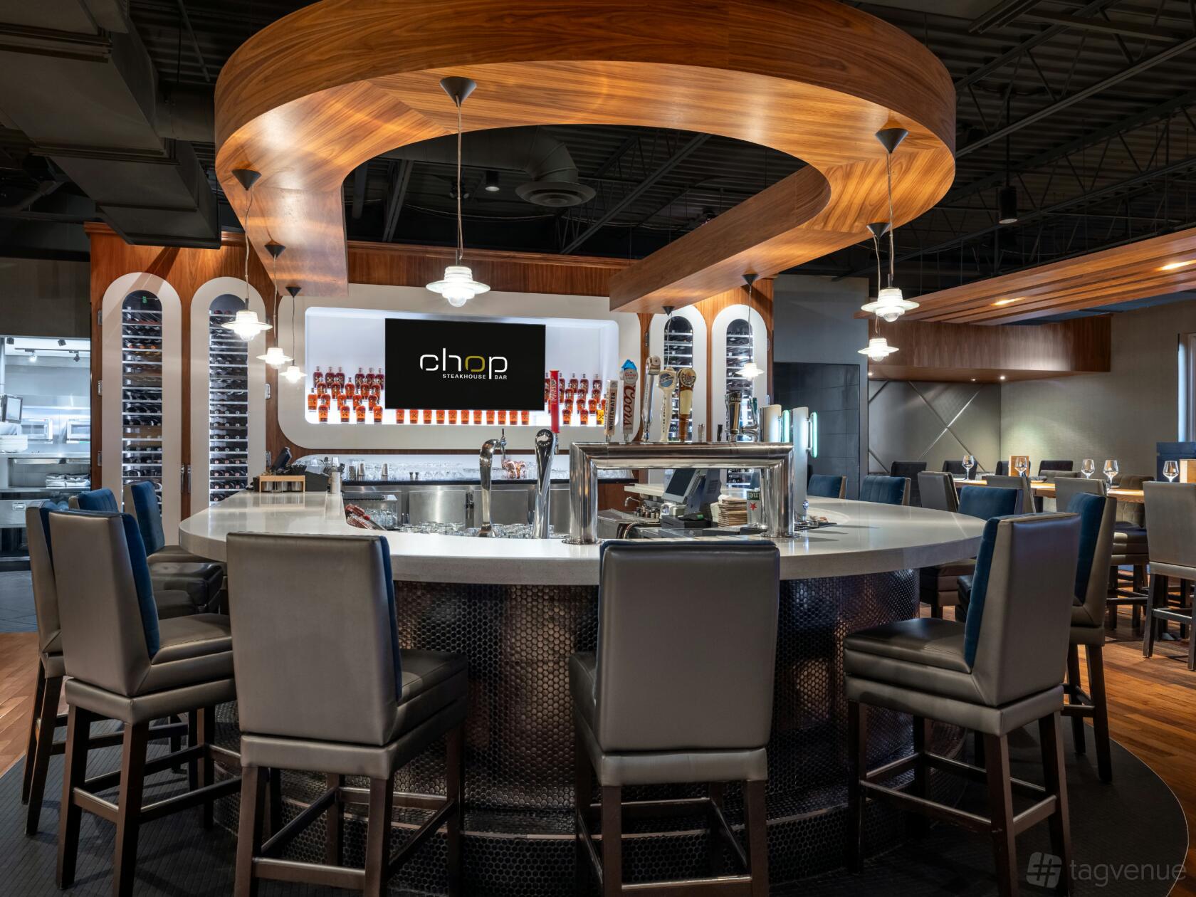 FULL LOUNGE at Chop Steakhouse & Bar - Toronto Airport at Chop Steakhouse & Bar - Toronto Airport