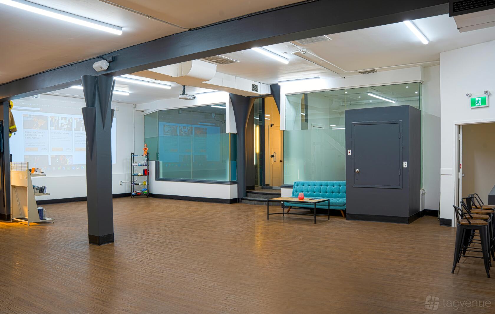 The Main Hall at Flex Point Academy at Flex Point Academy
