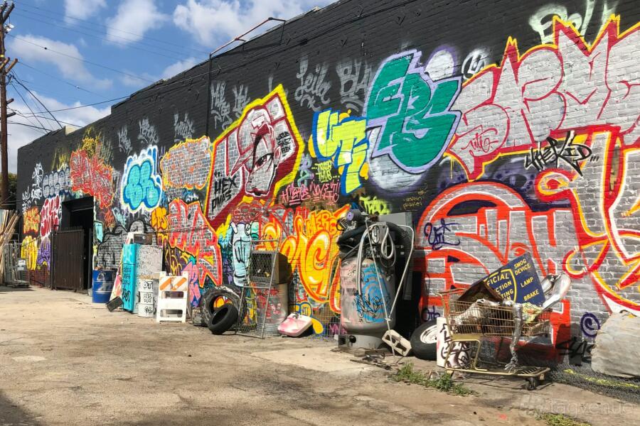 PONY GRAFFITI WALL STAGE - Electric Pony Studios - Graffiti Lot - Event ...