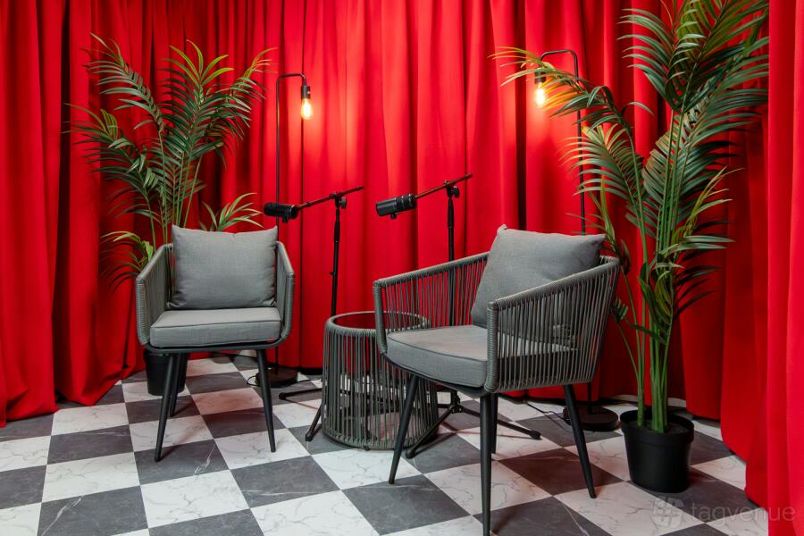 Ruby Red Podcast Podcast Studio Venue Rental in Los Angeles, CA | Reviews, Photos & Prices