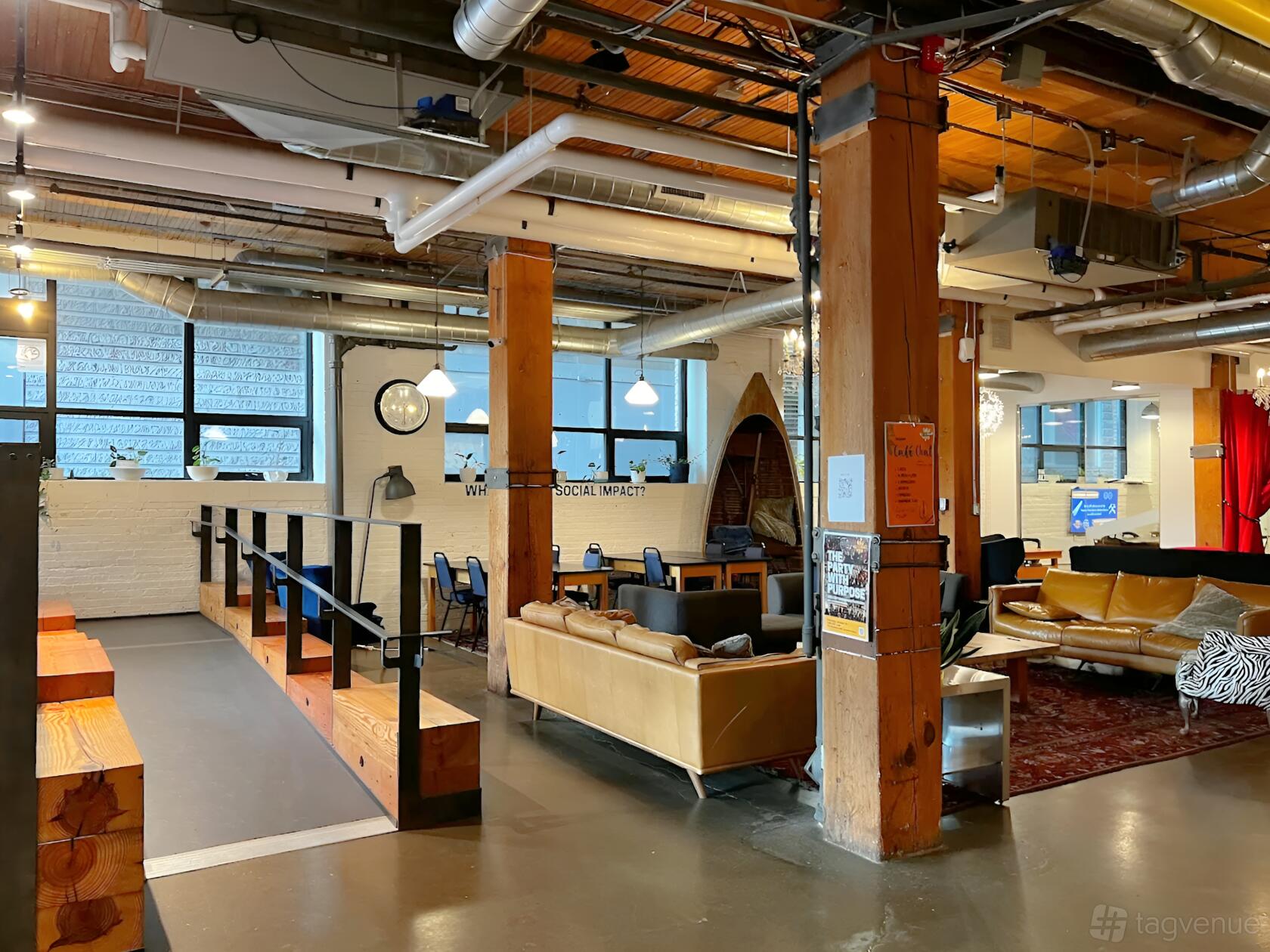 Atrium at Centre for Social Innovation at Centre for Social Innovation