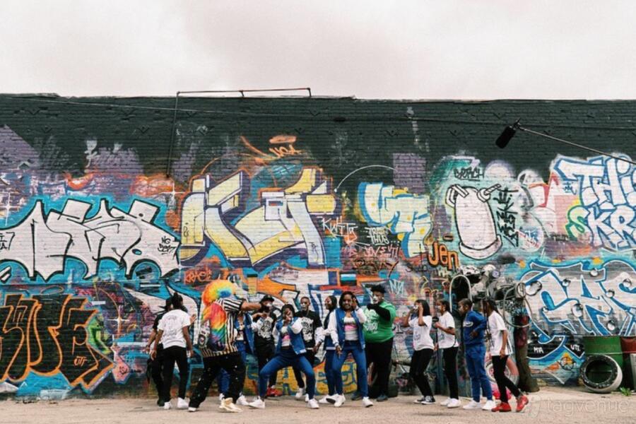 PONY GRAFFITI WALL STAGE - Electric Pony Studios - Graffiti Lot - Event ...