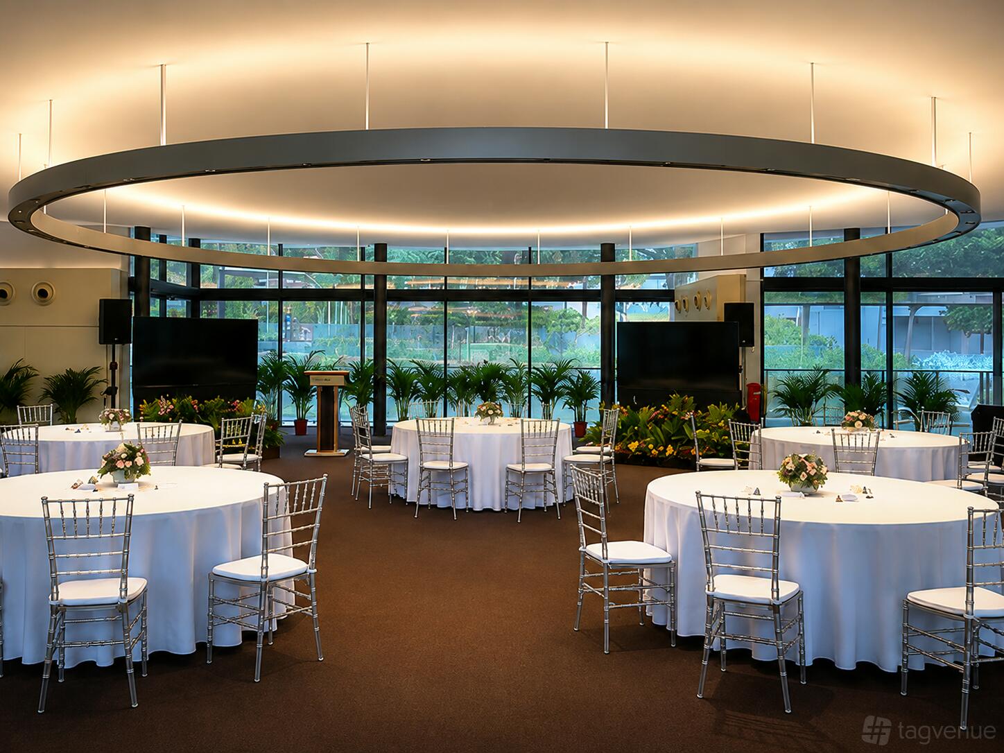Function Rent Eating Table Function Space - Nanyang Lake Pavilion - Event Venue Rental - Tagvenue.com