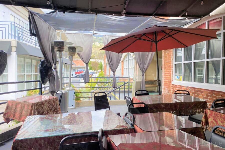 Patio at Shamshiri Restaurant