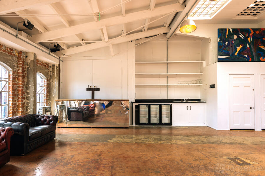 Whole Venue at Vittoria Wharf Studio