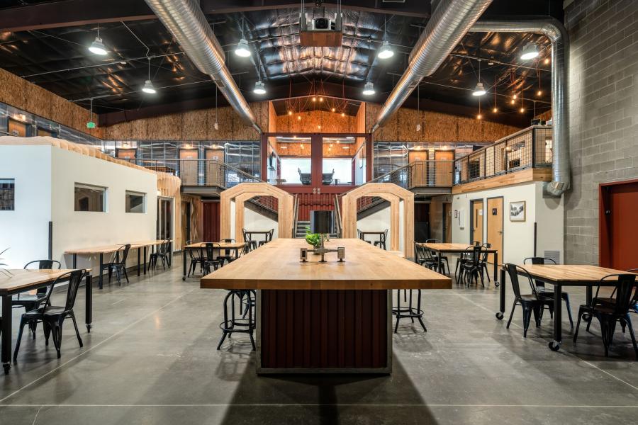 Modern Industrial Warehouse Modern Industrial Warehouse