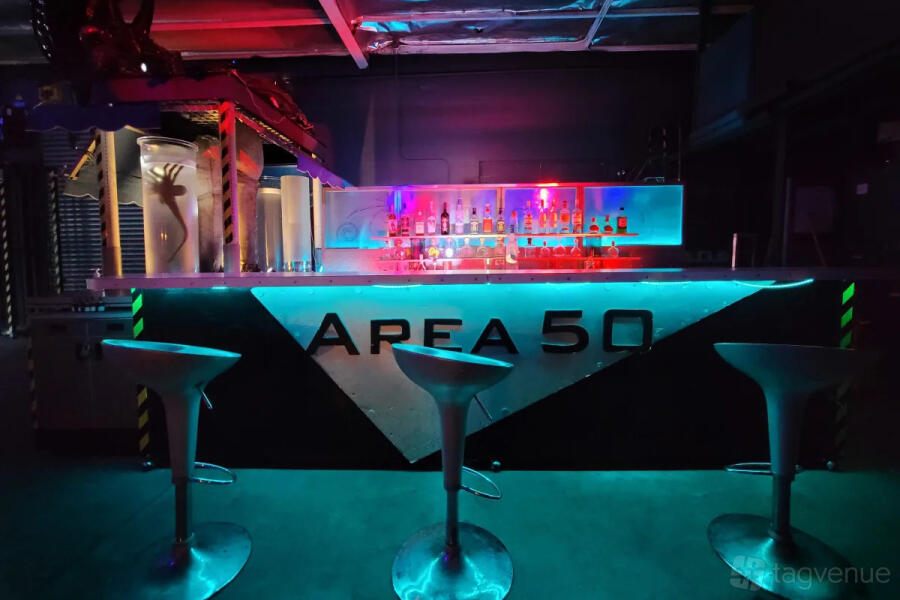 Futuristic Bar Set at