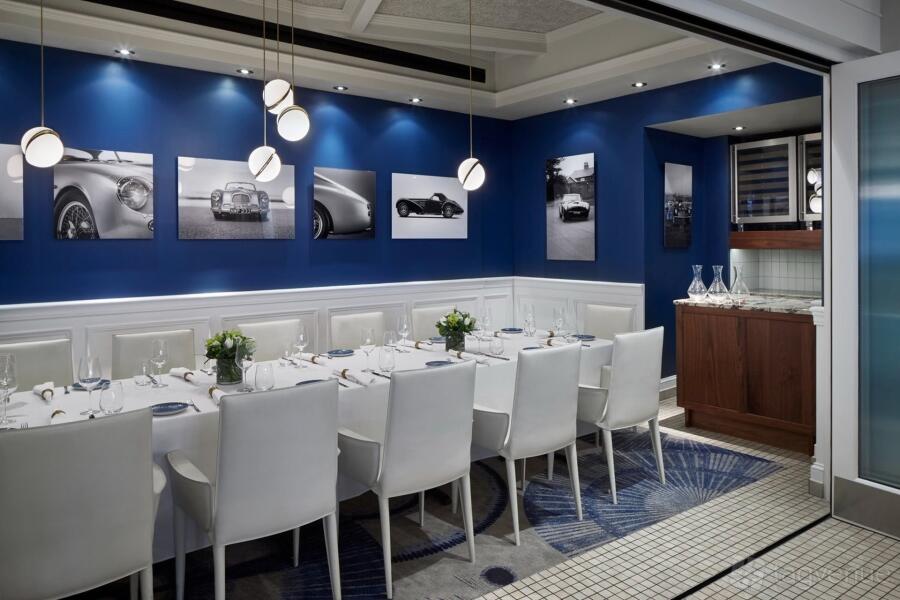 The Aston Martin Room at Fiola Mare