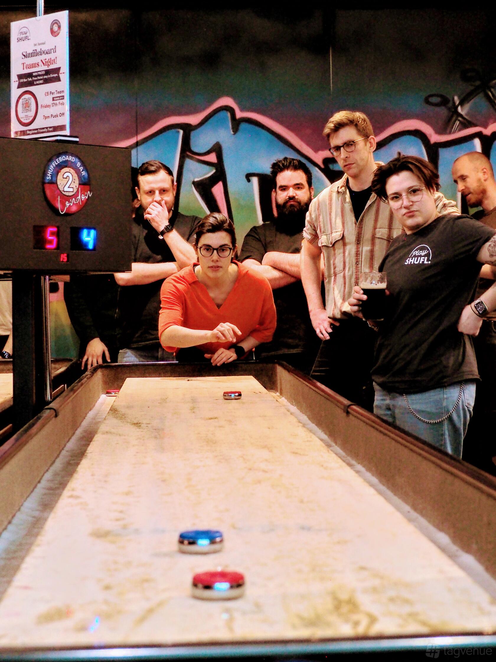 Shuffleboard Event Private Shuffleboard Room - Shuffleboard Bar at Generator London ...