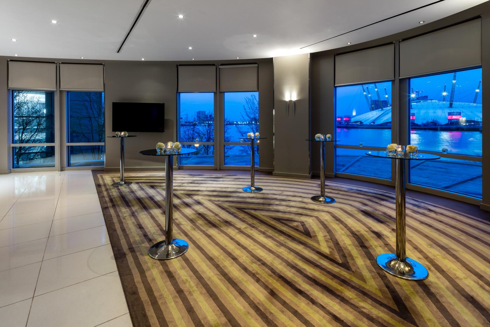Three Rivers Radison River Room - Radisson Blu Hotel. London Canary Wharf East - Event Venue ...