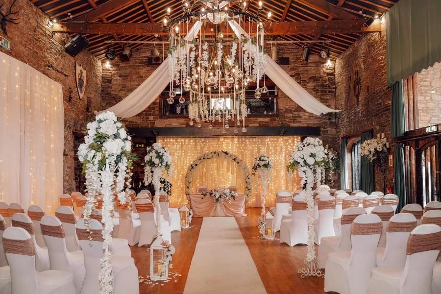 Medieval Banquet Hall at