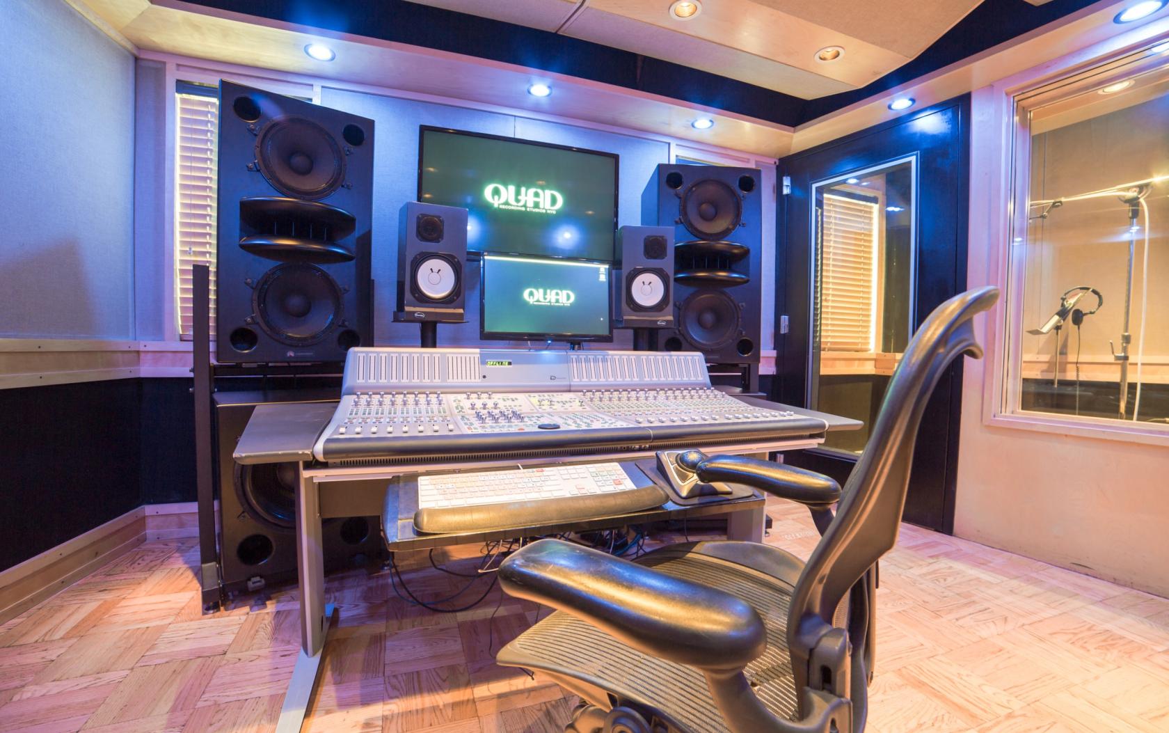 Recording Strudios Legendary Recording Studio Q2 - Quad Recording Studios - Event Venue ...