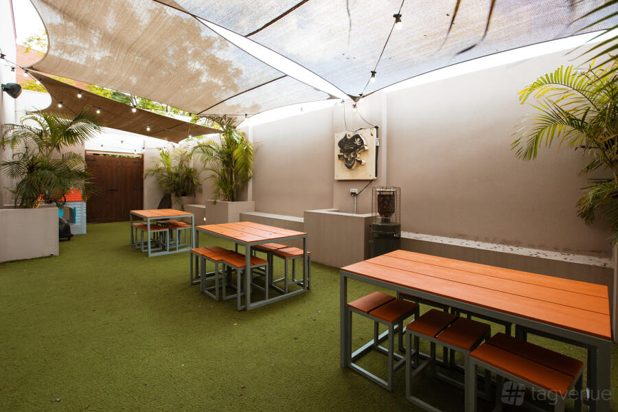 Courtyard at Pirate Bar