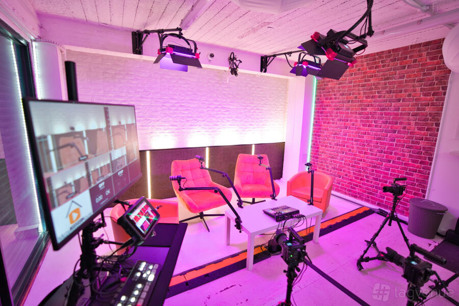 Podcast Studio at MediaWorkHouse