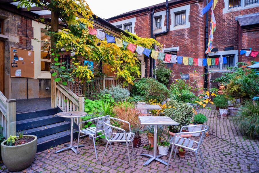 The Cafe and Courtyard The Cafe and Courtyard