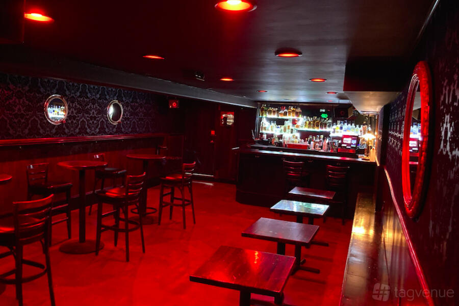 Private Downstairs Full Bar at Columbus Cafe