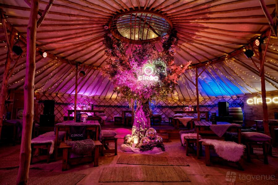 The Lawn Club - Winter Yurt The Lawn Club - Winter Yurt