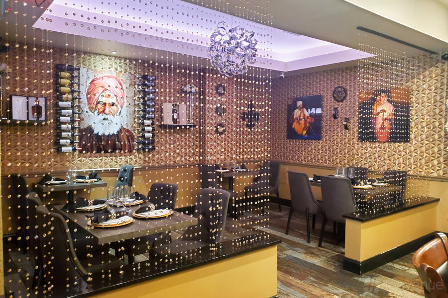 Semi-private Area at Virraaj Fine Indian Cuisine