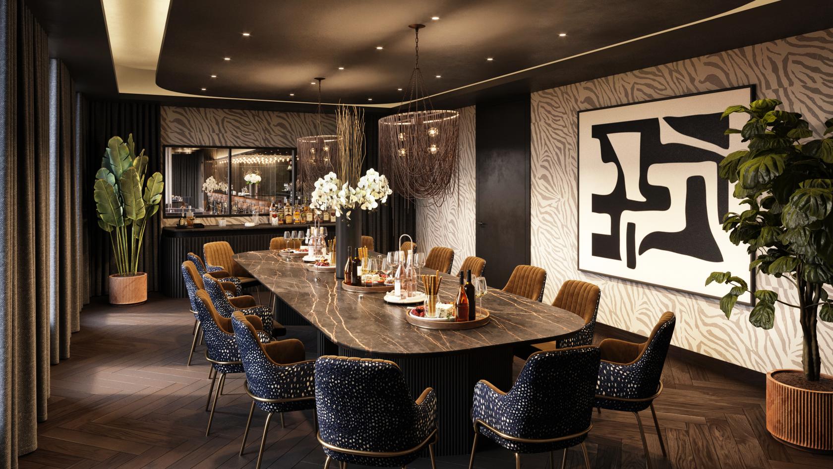 Penelope's Private Meeting & Dining Room - AMANO Hotel Covent Garden ...