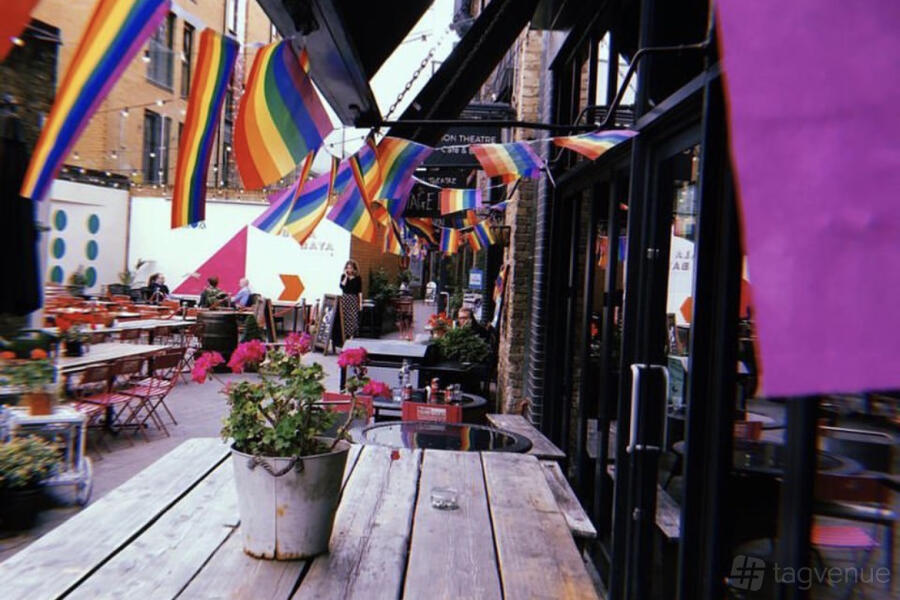 Bar, Kitchen and Courtyard Bar, Kitchen and Courtyard