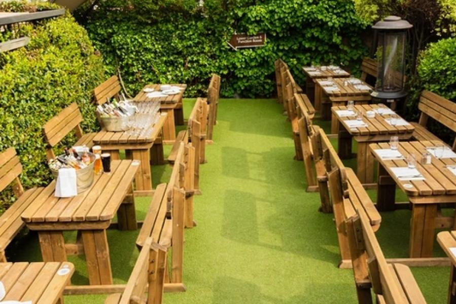 Garden Area at