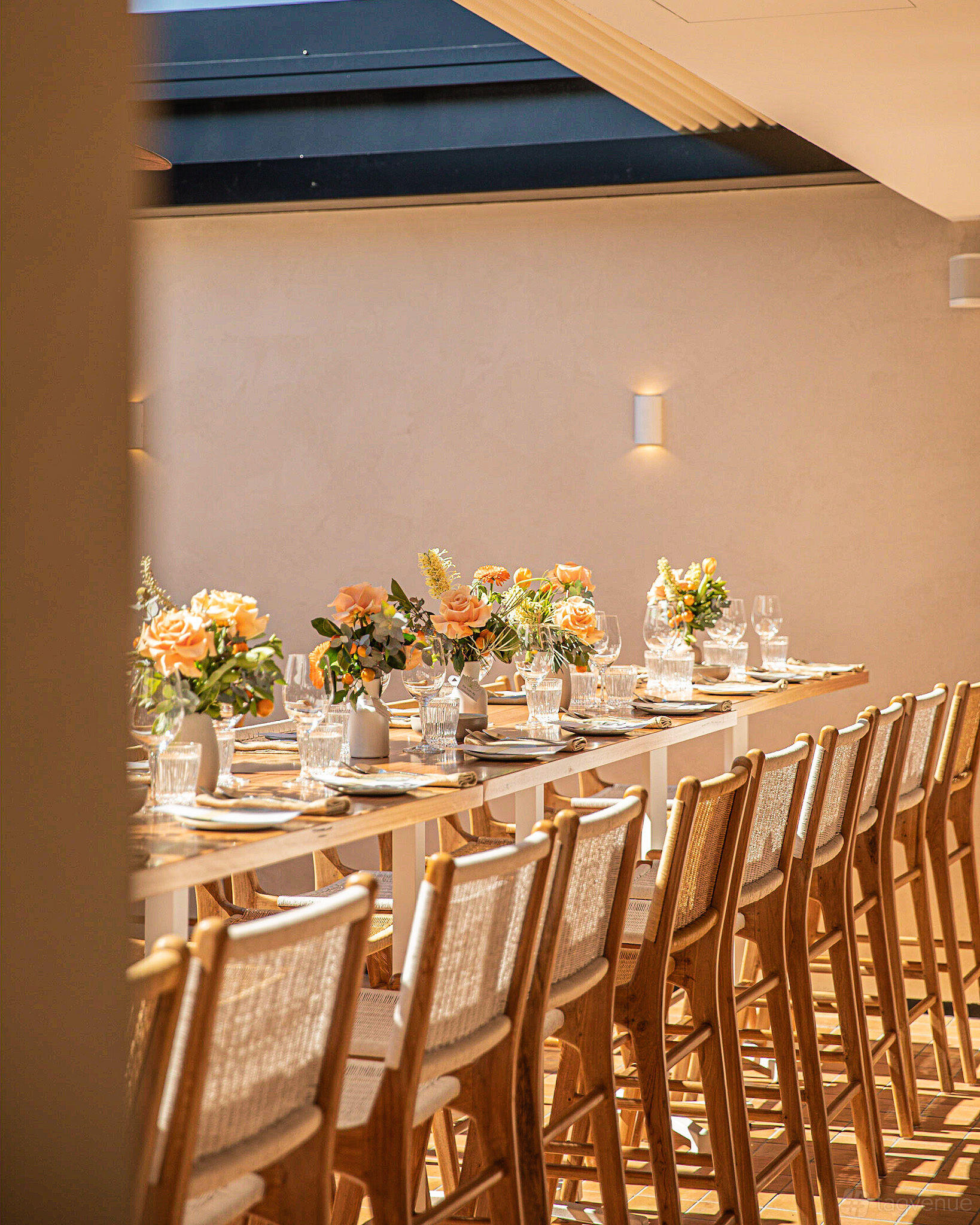 Dining Style Function Room Semi Private Function Room - Melrose Restaurant & Rooftop Bar - Event ...