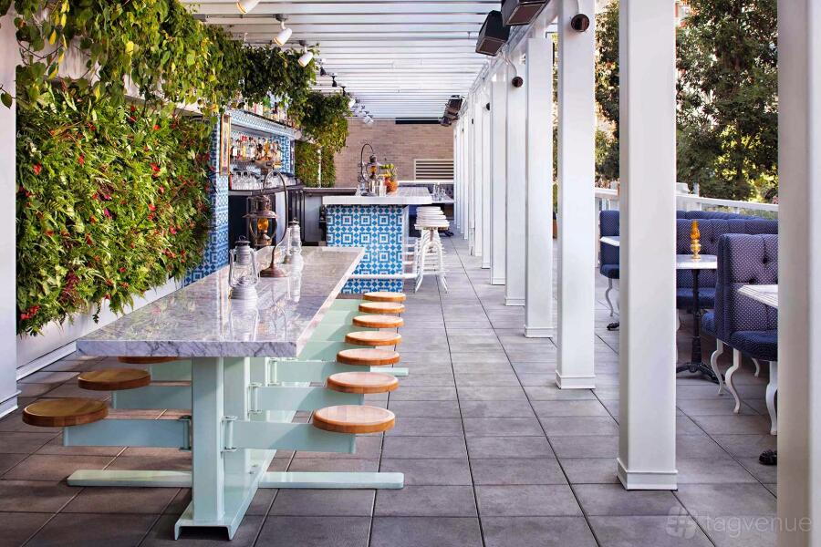 Upstairs Bar at