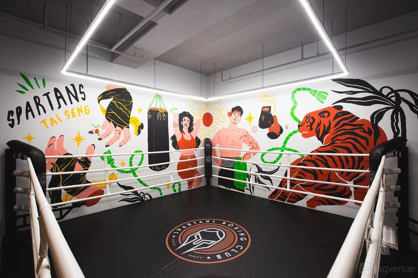 Boxing Gym - Spartans Boxing Club Tai Seng - Event Venue Rental ...