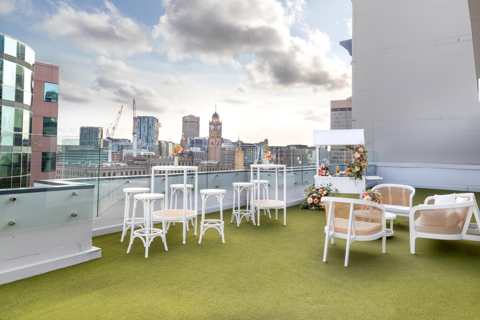Simon Perry Rooftop Entire Rooftop - The Surry Rooftop - Event Venue Hire - Tagvenue.com