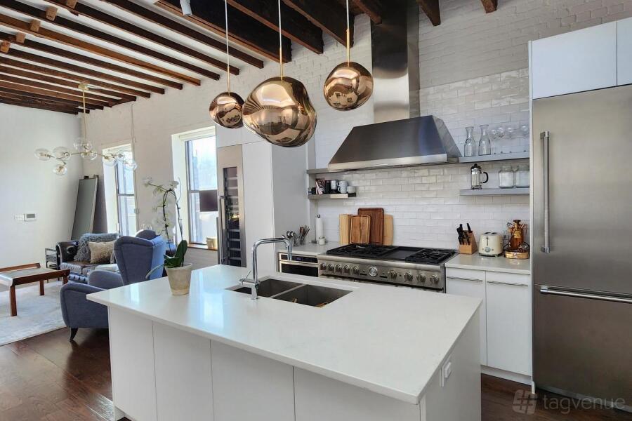 Penthouse Soho Loft with Private Rooftop Venue Rental in New York City ...