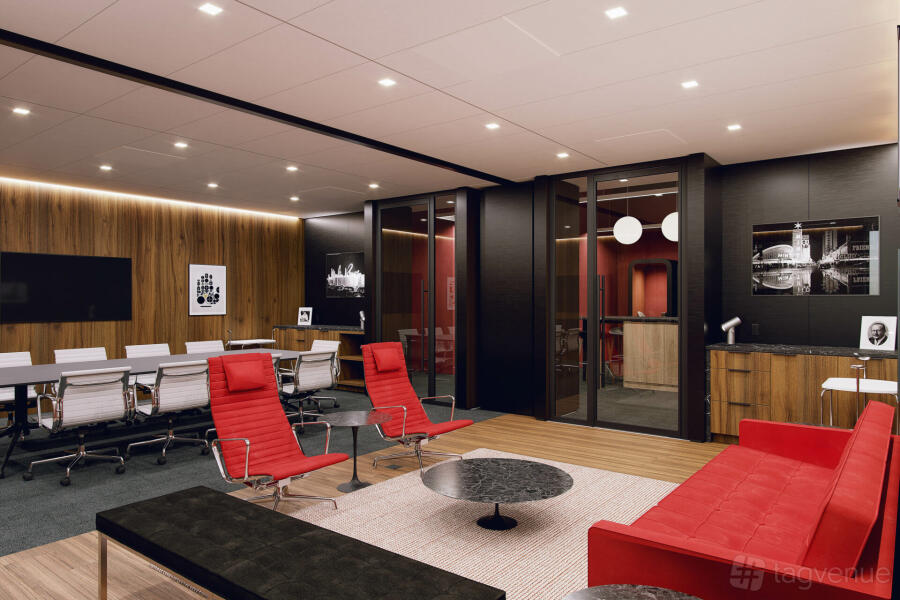 Zick + Sharp Room at Woven Workspaces