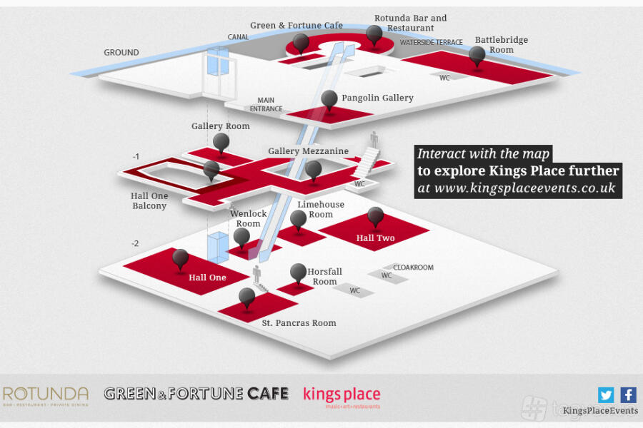 Kings Place Layout Kings Place Venue Hire in London | Reviews, Photos & Prices