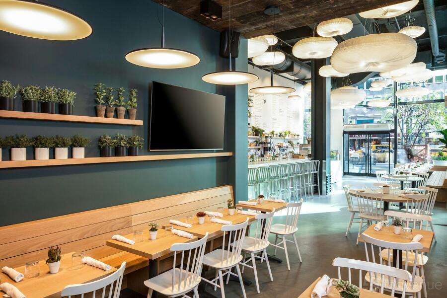 Main Dining Area at Tartinery Café - Bar Park Ave