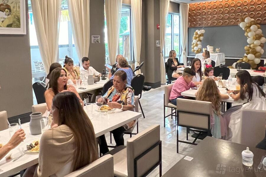 Indoor Area at Tabbouleh Grill