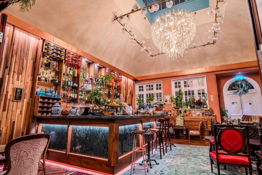 Poetry Nook Terrace Indoors - Limehouse Library Hotel London - Event ...