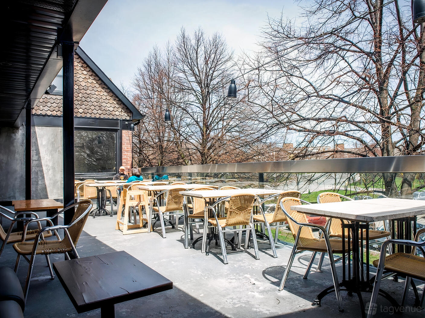 Rooftop at Rorschach Brewing Co. at Rorschach Brewing Co.