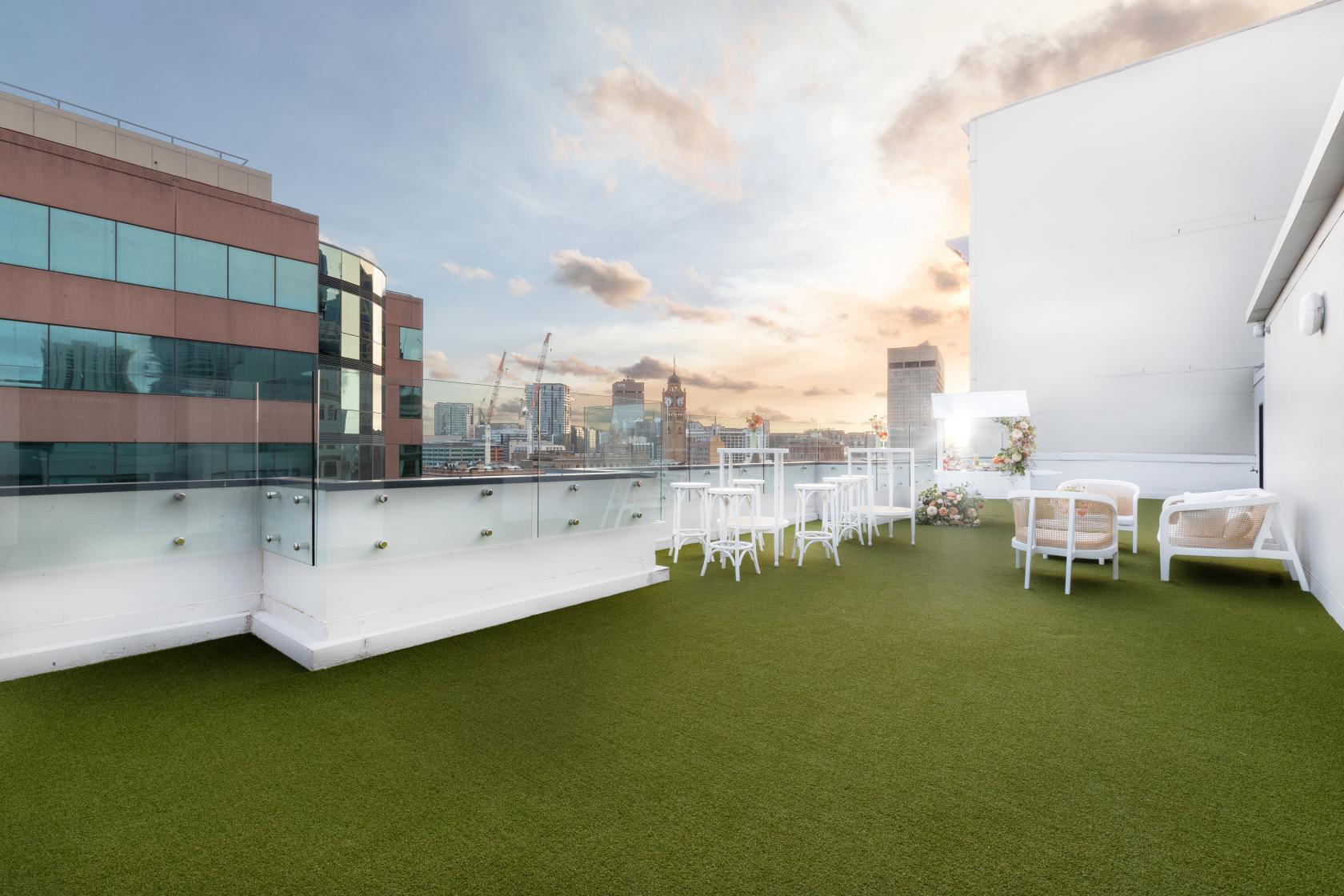 Simon Perry Rooftop Entire Rooftop - The Surry Rooftop - Event Venue Hire - Tagvenue.com