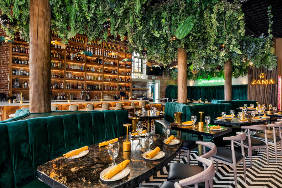 Indoor Area at Zama San Diego