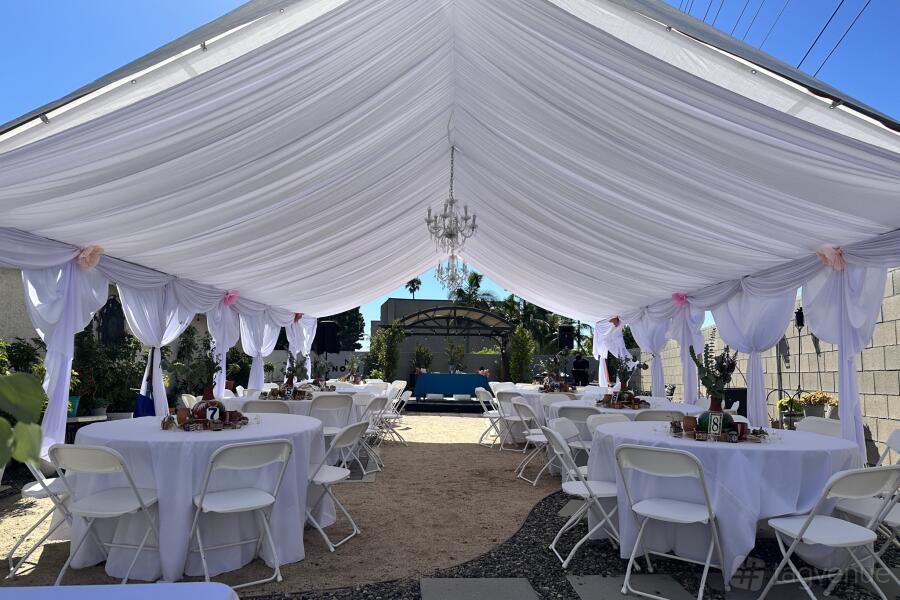 The Sidenote Garden Venue at Love & Laughter Music Studios